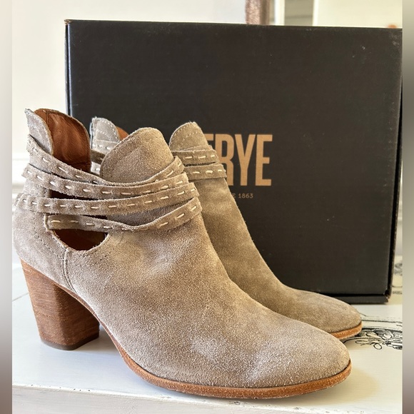 FRYE Naomi Pickstitch Shootie Ankle Boot 8.5 M - Picture 1 of 15